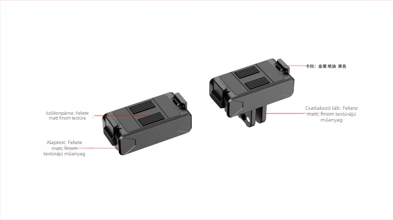 NOZI sportkamera nyak tartó – első személy nézet, 360° felvétel telefonos, ötvözet test, testreszabás támogatott, képstabilizálás