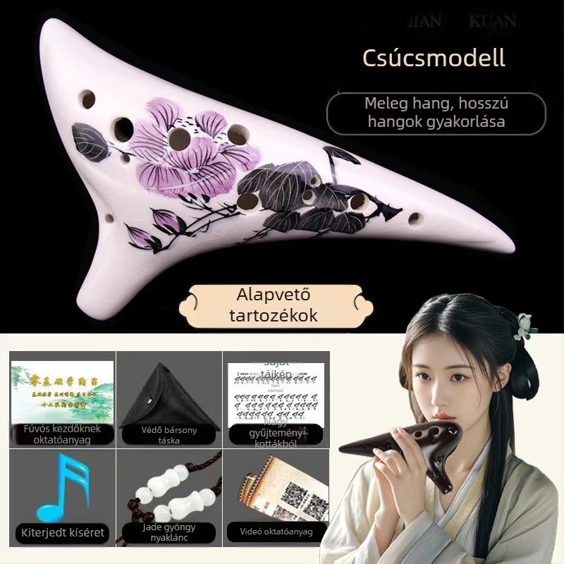 Beidi 12-lyukú ocarina, előadás típusa