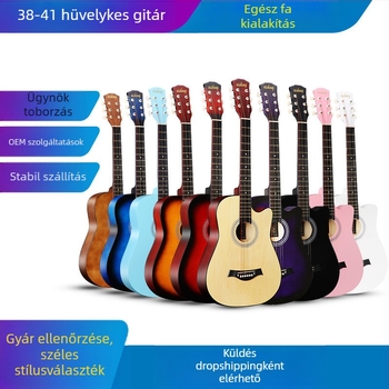 Ai Sheng népi gitár, basswood test, ABS fingerboard, modell 38-41