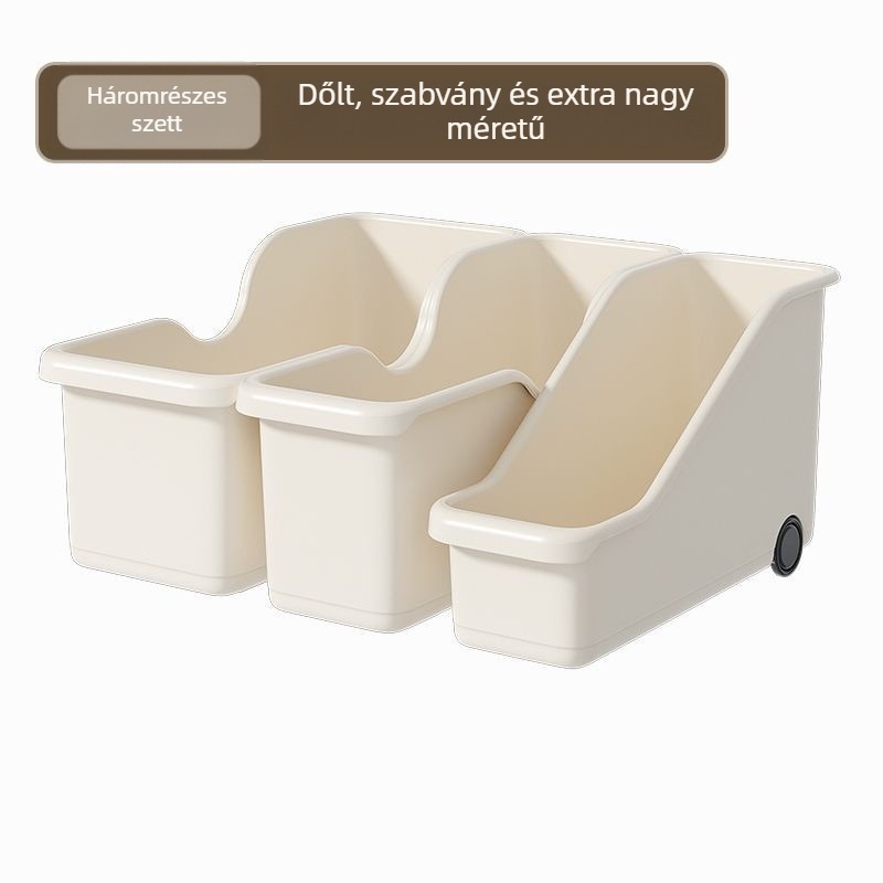 Edények tároló doboz - műanyag, többfunkciós konyhai szervező, Starry Sky, modern minimalista stílus