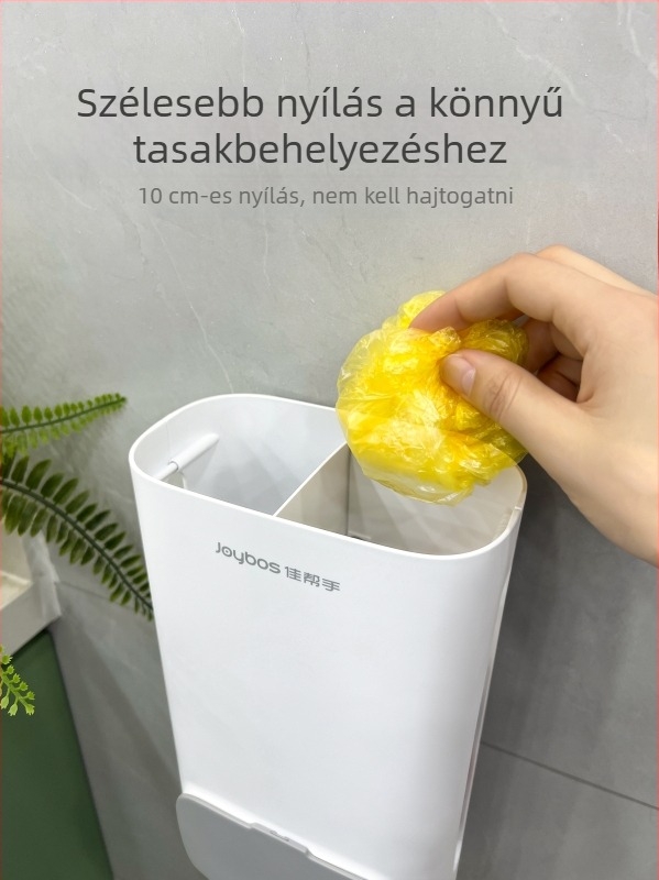 Szemeteszacskó tároló doboz, fém kivitel, 18L kapacitás, japán stílus, logó nyomtatás lehetséges