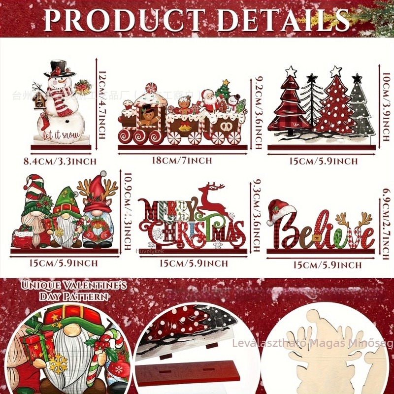 Boxwoodból készült asztali dekoráció – hóember, karácsonyfadísz, modern minimalista stílus, anyag Boxwood, termékszám 0077954, otthonra és irodába