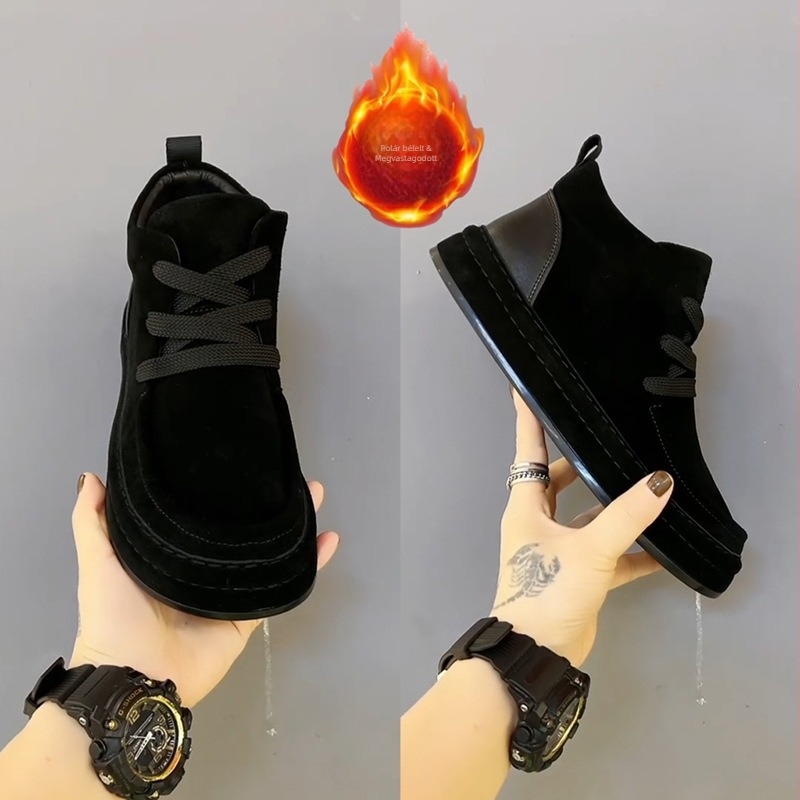 Férfi téli papucsok: meleg, kopásálló felsőrész hálószövetből, műanyag talp, közepes vastagság, mindennapi otthoni viselet