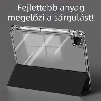 Háromrészes PC védőtok Apple iPad Pro-hoz — tolltartóval, ütésálló, karcálló