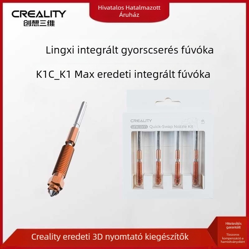 3D nyomtató fúvóka – All-in-One a CREALITY K1C, K1 Max és Ender-3 V3-hoz (Cikkszám 1001753947)