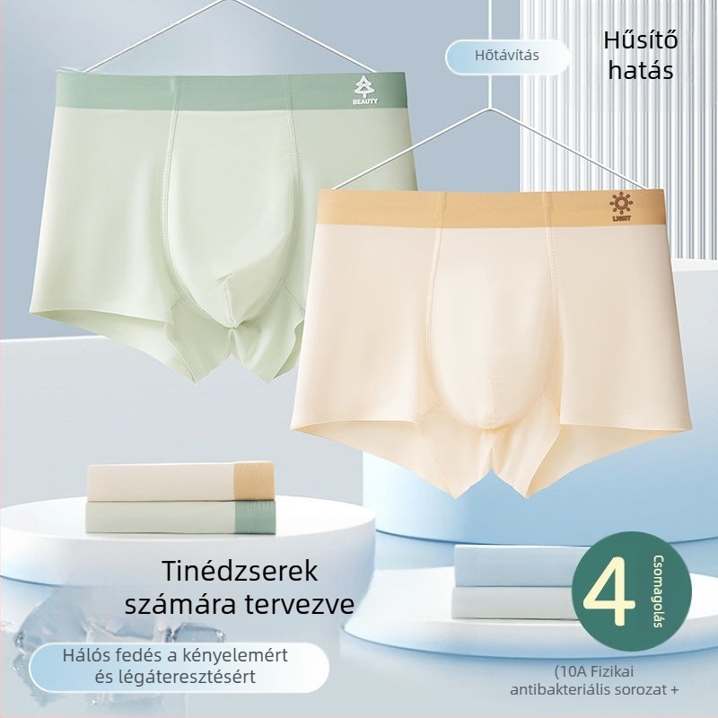 Fiúknak alsónemű, fésült pamut anyag, 3–8 éveseknek, termékkód Rcbhmpcq, Biztonsági osztály A