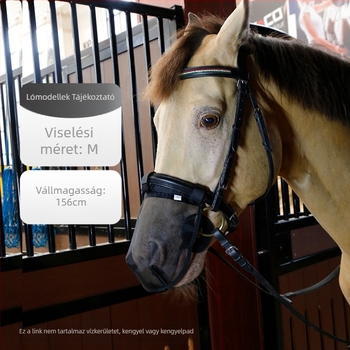 Lovas rovarvédő maszk hálós szem- és orrvédővel, poliészter anyag, fejvédelmi rész, kód 8218142