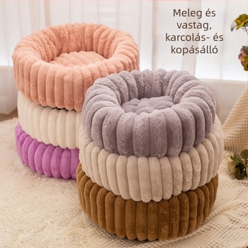 Macskafészek téli meleg, vastag, nyúlvelúrral