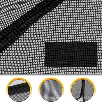 Mágneses szúnyogháló MPV-hez – féláteresztő háló, függő típus, univerzális használat, Termékszám MZSNSQ-339