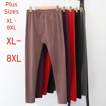 Férfi velúr melegítő nadrág, spandex-keverék anyag, egy rétegű, közepes tömegű, meleg