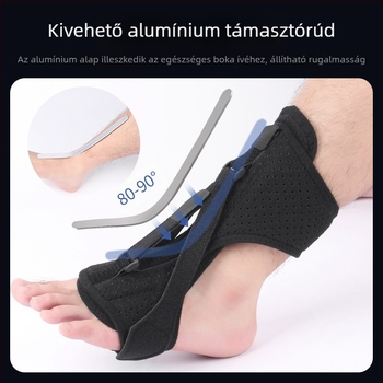 Bokaortézis stabilizációhoz és felépüléshez, rándulás elleni támogatás, éjszakai lábtámogatás, bokavédő