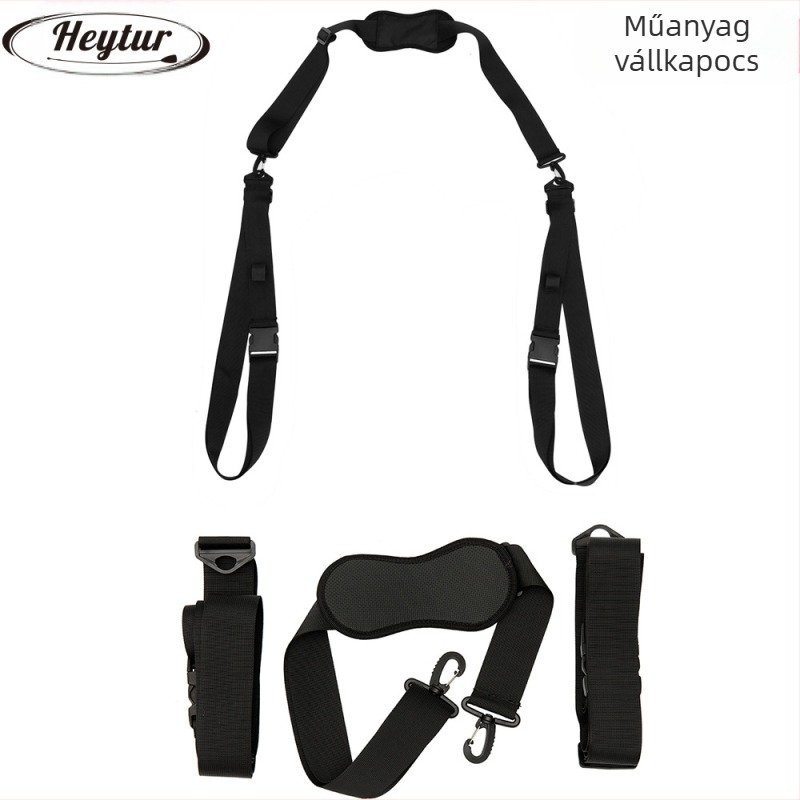 Megvastagodott, felújított vállpánt szörfdeszkához, paddle boardhoz és kajakhoz — többfunkciós rögzítőpánt állítható fém csattal