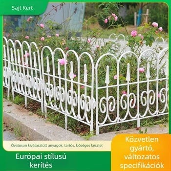 EURÓPAI stílusú PVC kerti kerítés a kerthez