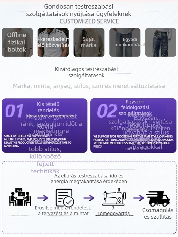 Tinédzser rövid ujjú póló kereknyakú, laza szabás, poliészter-keverék, geometriai minta, nyár