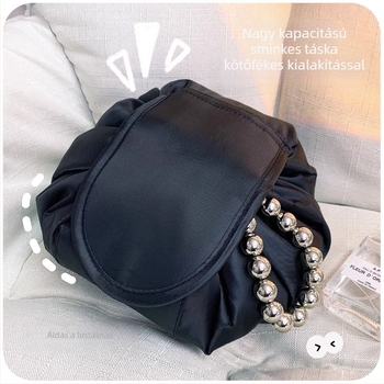 Kozmetikai táska, vízálló, ultrakönnyű, lélegző, bővíthető, poliészter belső