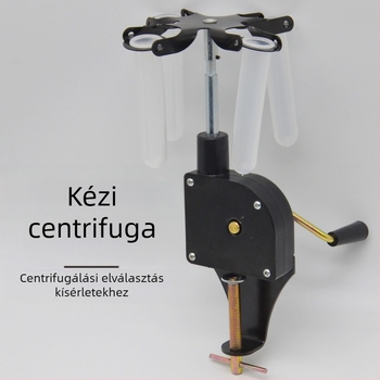Kézi hajtású centrifugális szedimentációs eszköz, modell J02071, fizikai oktatási eszköz, Liuxin