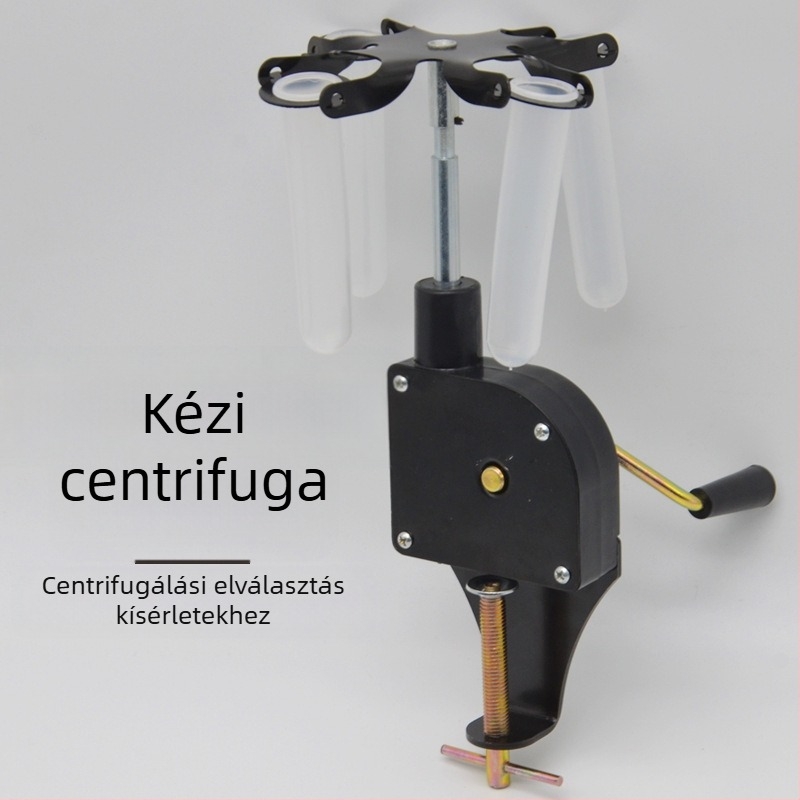 Kézi hajtású centrifugális szedimentációs eszköz, modell J02071, fizikai oktatási eszköz, Liuxin