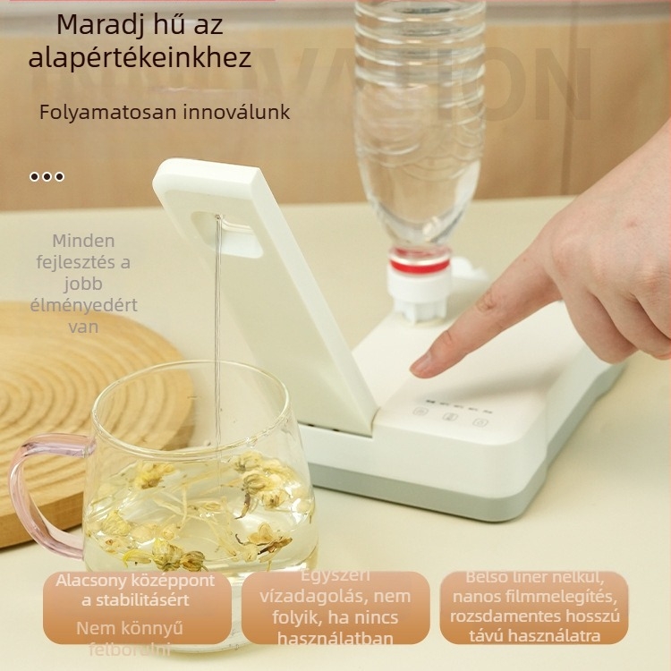 Azonnali vízmelegítő pumpa, műanyag ház, mechanikus működés, hálózati tápellátás, rajzfilm/mini stílus, modell 1