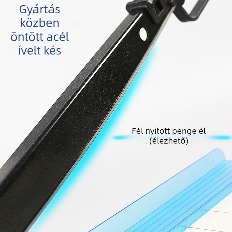 A4-es kézi papírvágó SL-A, műanyag irodai vágóeszköz