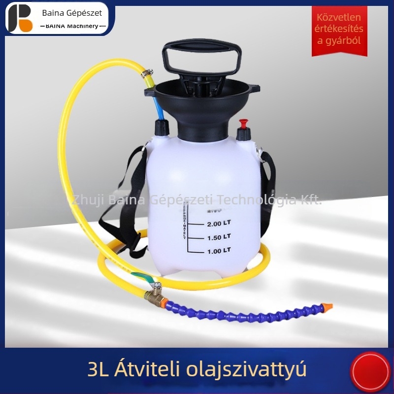 3L-es olajpumpa kézi váltóhoz – váltóolaj, kézi pumpa, váltófeltöltő, pneumatikus mechanizmus