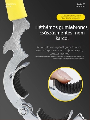 Csaptele aerátor eltávolító kulcs — Leszerelhető kifolyó eszköz, Univerzális körcsőkulcs (Szénacél; Típus: Socket kulcs; Modell: YZ735255798860; Márka: Other)