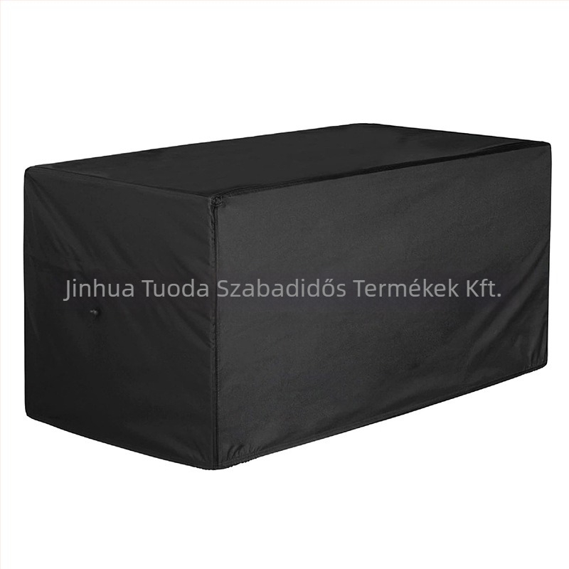 Kertre szánt tároló doboz védőhuzata – Oxford poliészter anyagból, kültéri használatra, esőálló, modern minimalist stílus
