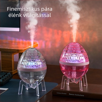 Asztali kristályos Csillagos Égbolt párásító és hangulatvilágítás, USB tápegység, modell ZJ-135, 21–30 m²-re, tartály <0,5 l, zaj <36 dB