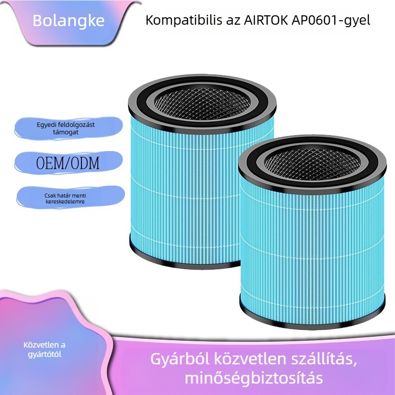 AP0601 Airtok HEPA aktív szénszűrő a levegőtisztítóhoz