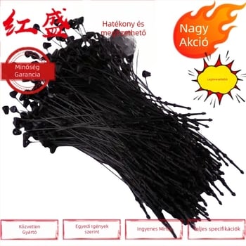 Kézi varrótű kalapokhoz, PP polipropilén, HSS114, ruházati címke tű, márka HSS Hongsheng Plastic