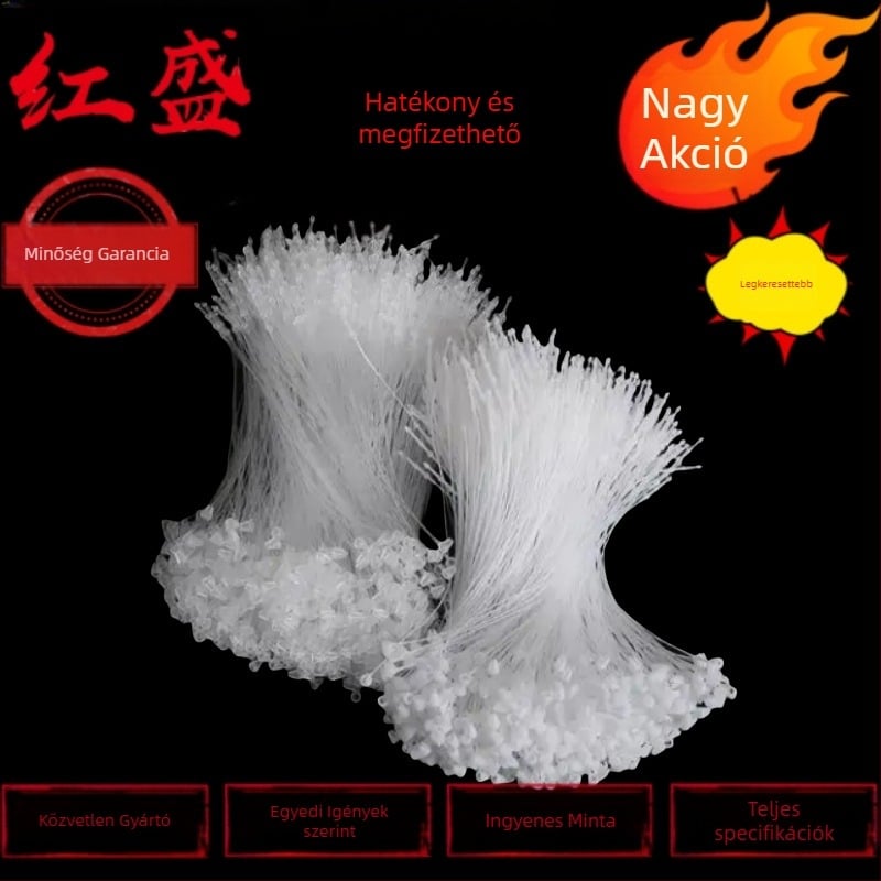 Kézi varrótű kalapokhoz, PP polipropilén, HSS114, ruházati címke tű, márka HSS Hongsheng Plastic