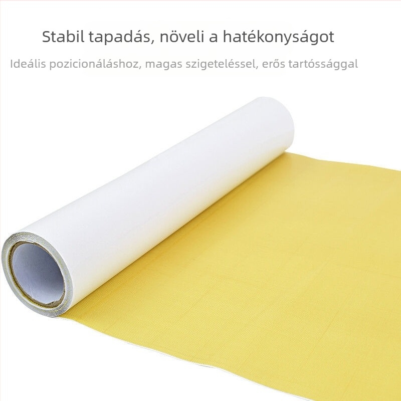 Kétoldalas ragasztószalag flexó nyomtatólemezekhez, BOPP alapanyagú, alkalmas gyanta- és gumilemezekhez