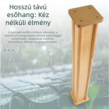 Nyírfából készült esőbot hangterápiához, jógához és meditációhoz — Márka Orange, Modell 1063