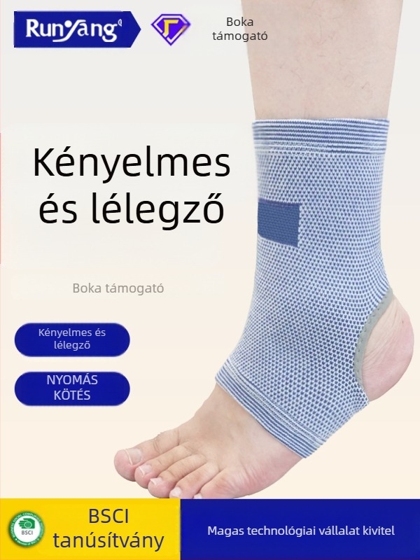 Bokaszalag készlet – poliészter-latex-spandex keverék; felnőtteknek; bokavédelem; 64,4 g párként