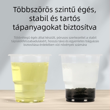 Akváriumi iszap substrát víz alatti növényekhez, tájépítéshez, 20 kg, 50 darab