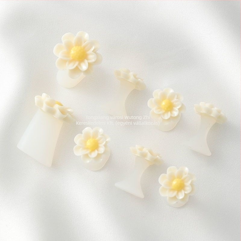 Lábujjak elválasztója a manikűrhöz szilikon gyöngyökkel