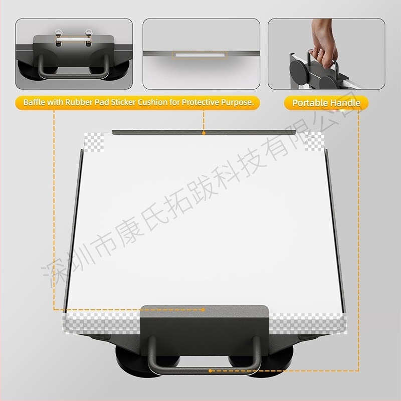 KBZ mini autótető fém tartó mágneses szívóval – V4, 30 kg kapacitás, DY1269