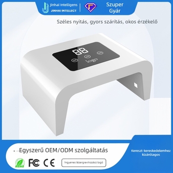 H8 körömfototerápiás lámpa, mini otthoni használatra intelligens érzékelővel, 0,8 kg