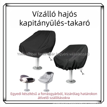 Csónakülés-huzat poliészter anyagból, Silver Cypress márka, univerzális stílus, modell 07266, hajókhoz, jachtokhoz és halászhajókhoz