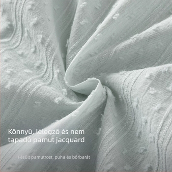 Gyermekeknek szóló pamuting, koreai stílus, kerek nyakú, rövid ujjú, 100% pamut