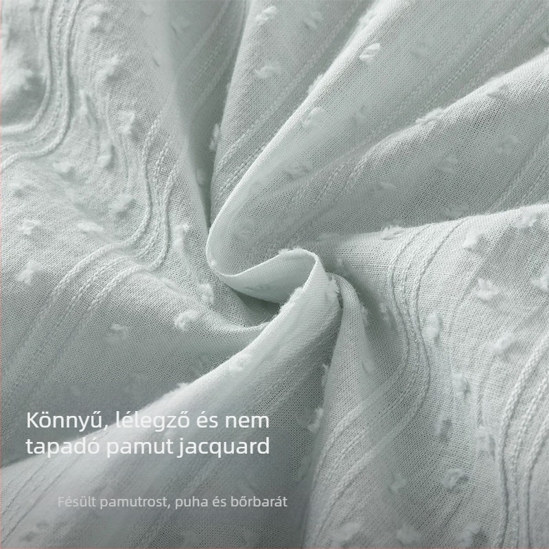 Gyermekeknek szóló pamuting, koreai stílus, kerek nyakú, rövid ujjú, 100% pamut