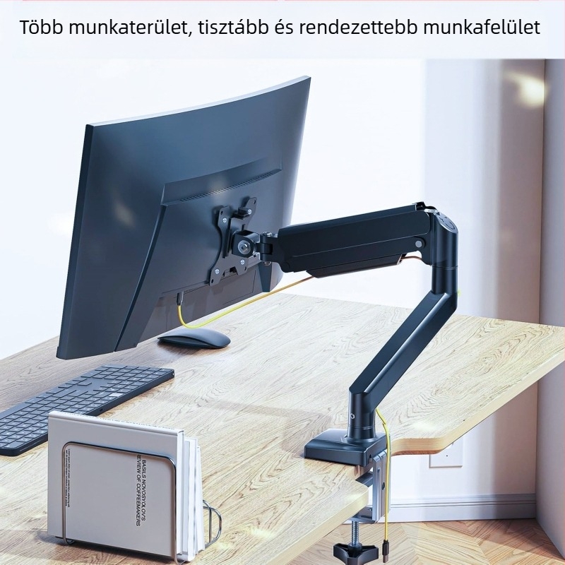 Expassion Alumínium ötvözetes asztali monitorkar, modell PSMA03, típus: asztal, tartó