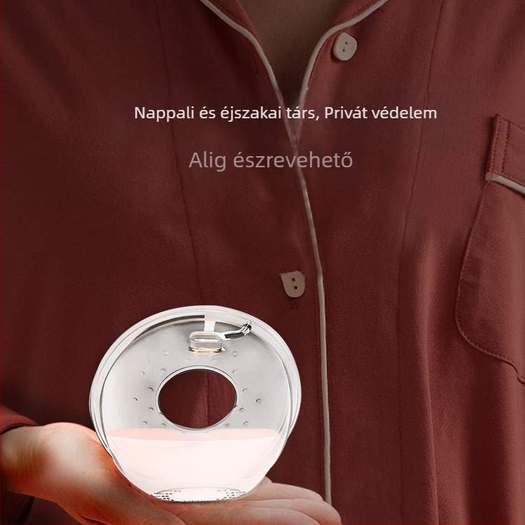 Viselhető szilikon anyatejgyűjtő, integrált kialakítás, szivárgásmentes, szoptatási időszakra