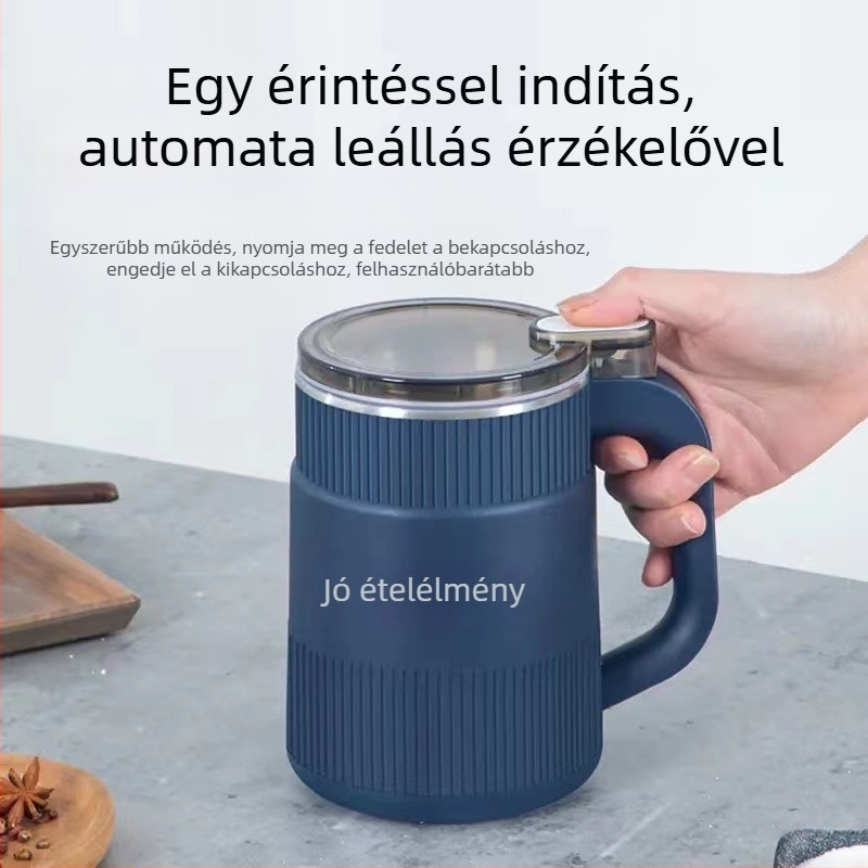 Háztartási nedves és száraz őrlő, 5 pengével, rozsdamentes acél edénnyel, max. 10 000 rpm, 110–240 V