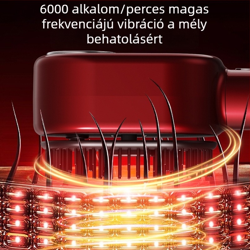 Elektronikus masszázs fésű illóolaj köddel az egészséges fejbőrért és hajápolásért — Modell 001; Funkció: Masszázs; Alkalmas felnőtteknek; Sebesség: 1; Cikkszám: 002; Bevezetés: 2025