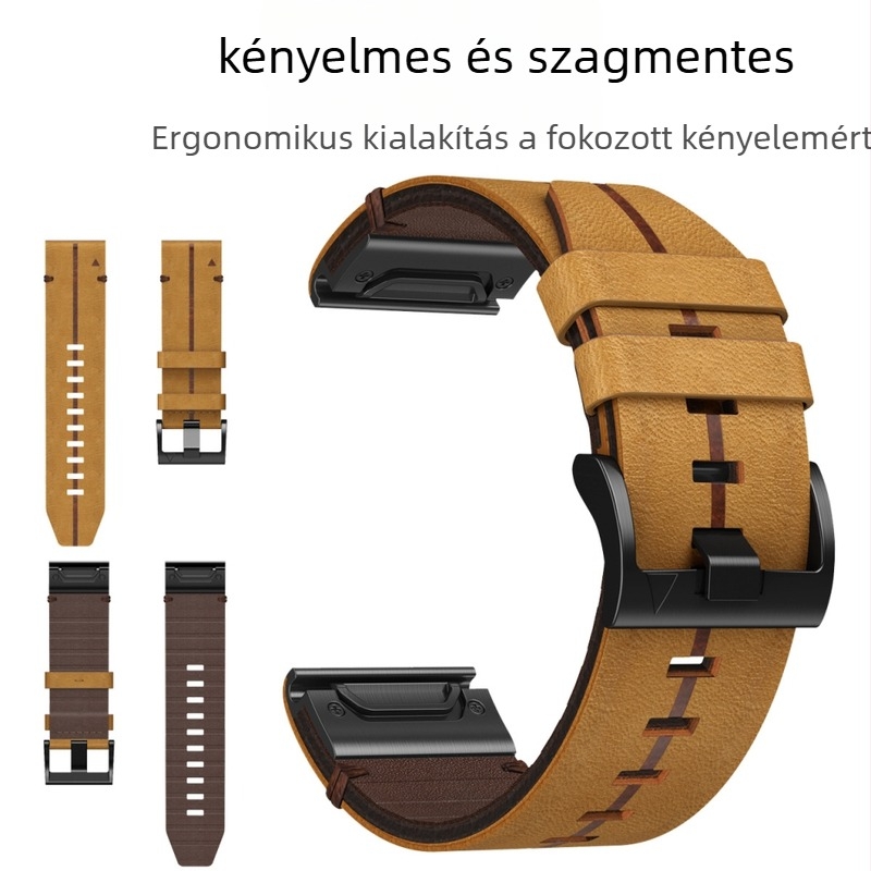 Garmin Fenix 5x/6x/7x szilikon cserélhető óraszíj