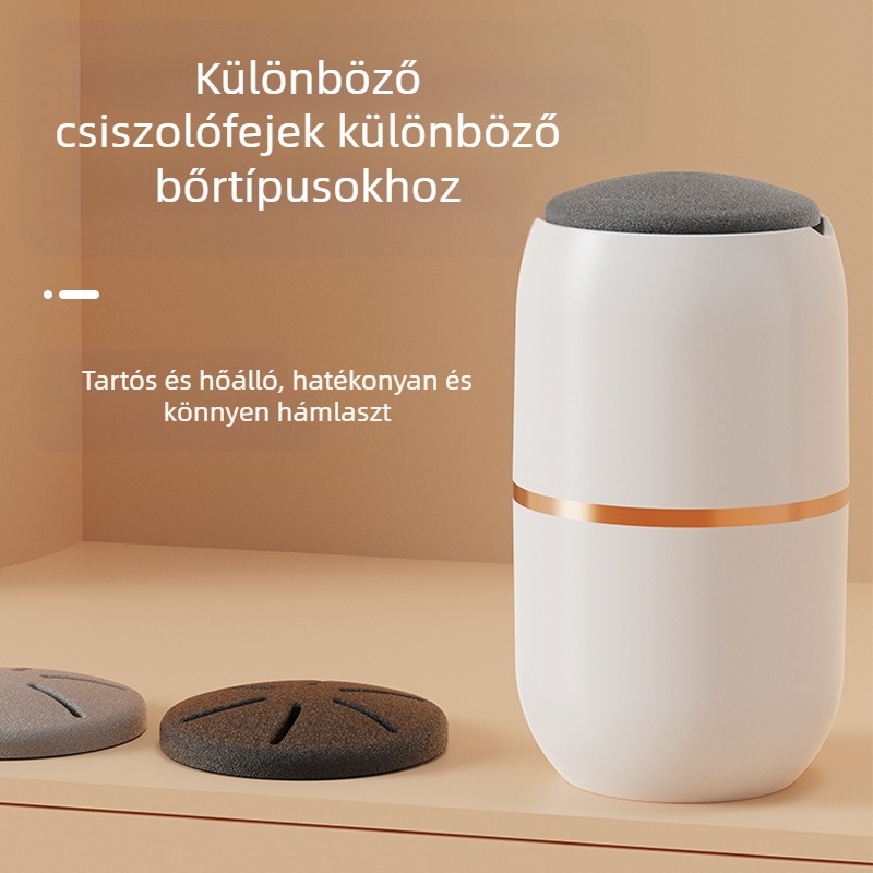 Háztartási elektromos lábápoló készülék – eltávolítja a halott bőrt és a bőrkeményedéseket, újratölthető pedikűr készülék