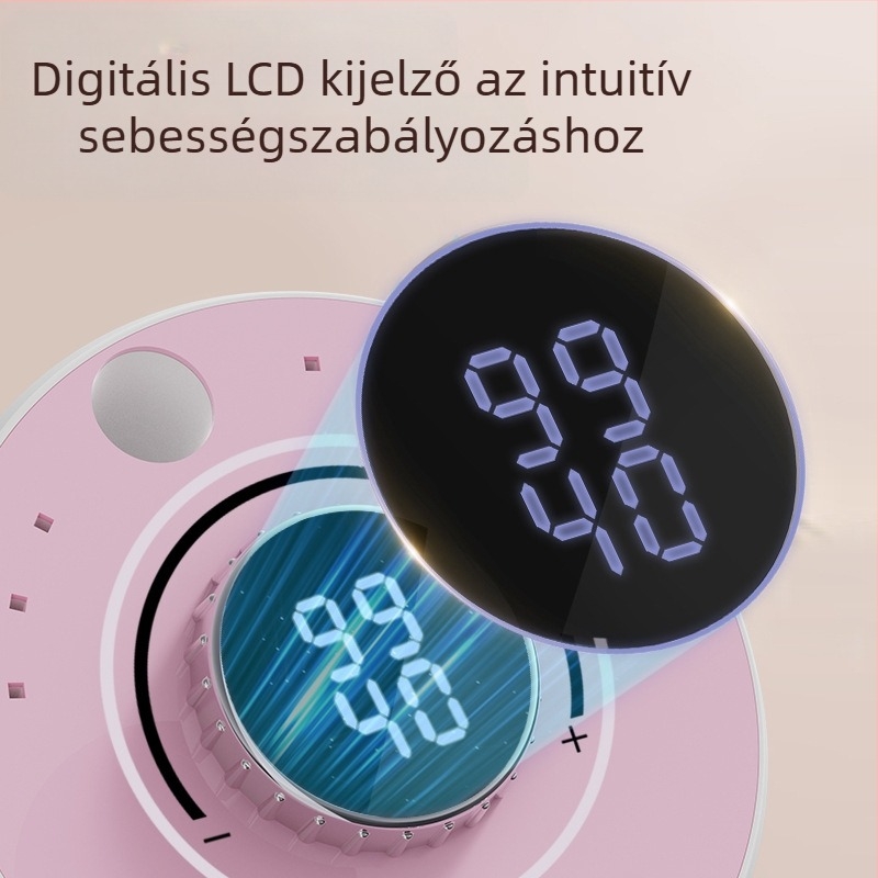 Körömcsiszoló QK-169A, 36000 RPM, 630 g, körmök formázása és polírozása, fém + ABS + elektronikus alkatrészek