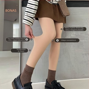 Velúr formázó harisnyanadrág, közepes vastagságú, 70–80% poliészter, fleece-béléssel