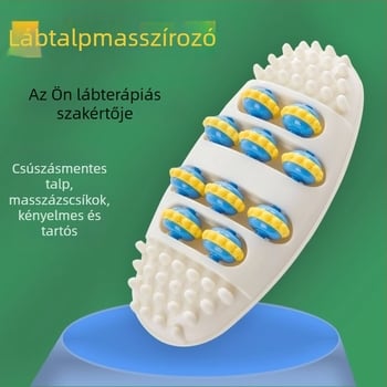 Lábmasszírozó akupressziós pontokkal, reflexológiához és vérkeringéshez, 280 g