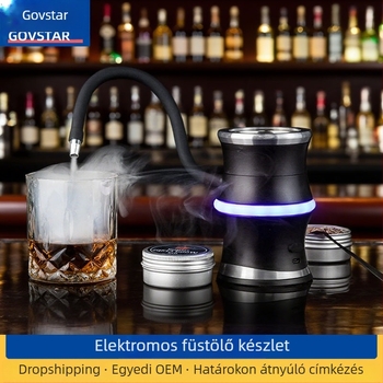Elektronikus füstölő készlet – koktél eszközök, whisky füstösítő, modell 1ghx+020124202674